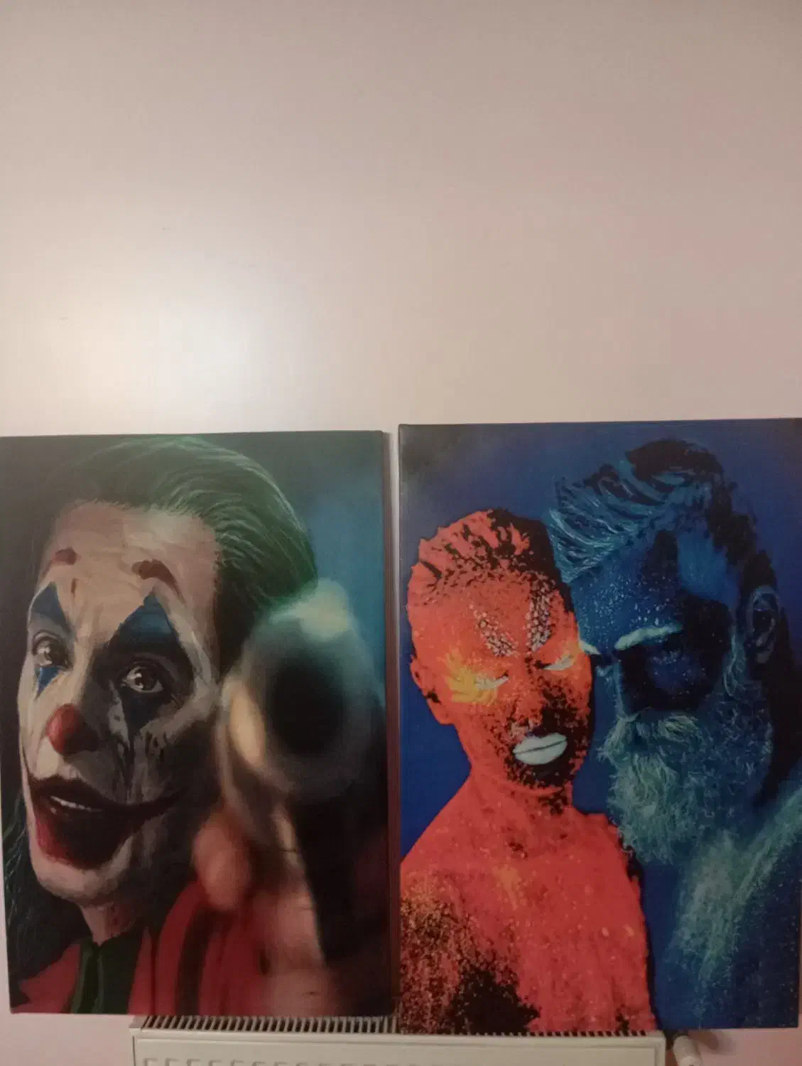 2 عدد تابلو مخمل نو زیر قیمت|تابلو، نقاشی، عکس|شاهین‌شهر, مسکن مهر|دیوار