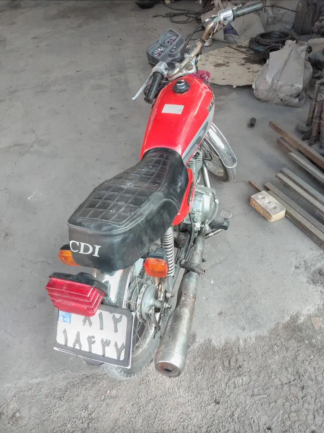 موتور هونداسی جی ۱۲۵پرند مدل 88 قیمت 23000000تومان|موتورسیکلت|سیرجان, |دیوار