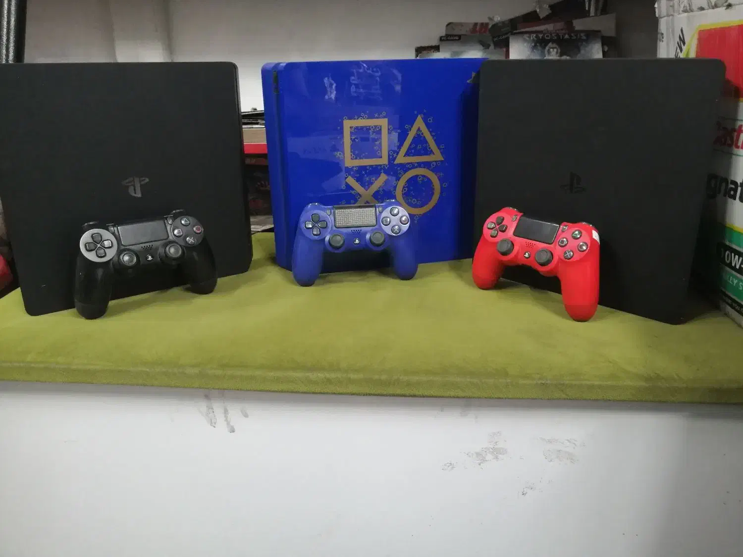 پلی استیشن فور4اسلیم1ترا فول بازی خانگی بافاکتور|کنسول، بازی ویدئویی و آنلاین|رامسر, |دیوار