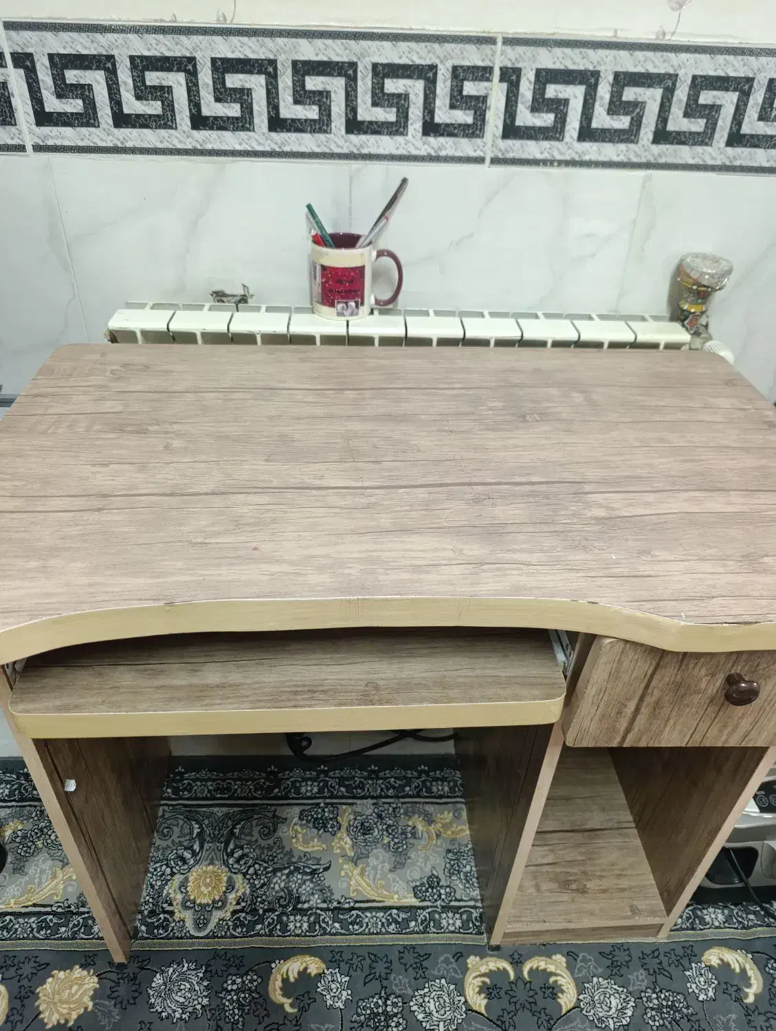 میز کامپیوتر در حد نو ام دی اف|میز تحریر و کامپیوتر|قم, پردیسان|دیوار