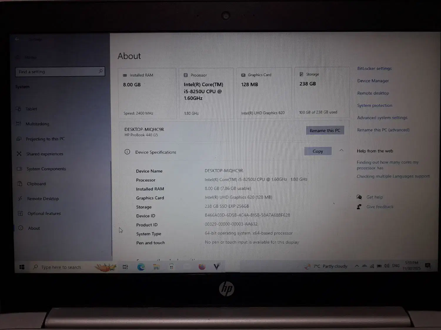 لپتاب hp|رایانه همراه|کنارک, |دیوار