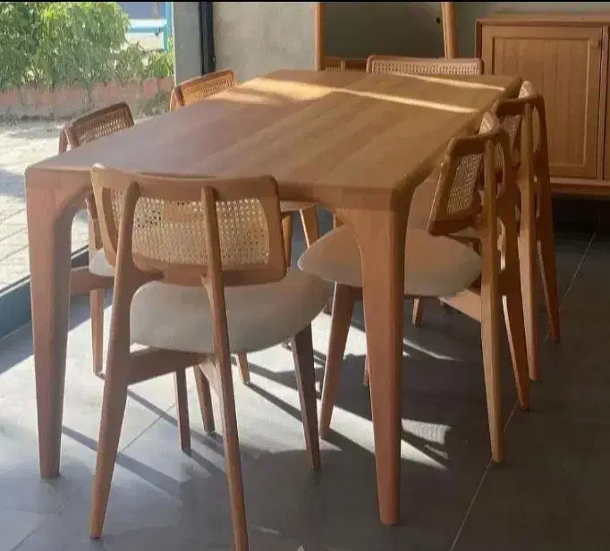 مالدینی میز ناهار خوری بوش نقد اقساط بدون بهره کد۶|میز و صندلی غذاخوری|زنجان, |دیوار