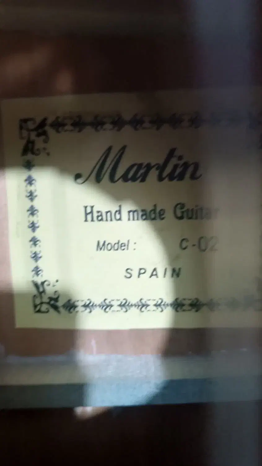 گیتار 4/4 حرفه ای مارتنیز اصل اسپانیا|گیتار، بیس، امپلیفایر|نسیمشهر, |دیوار