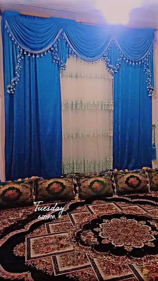 پرده|پرده، رانر، رومیزی|جیرفت, |دیوار