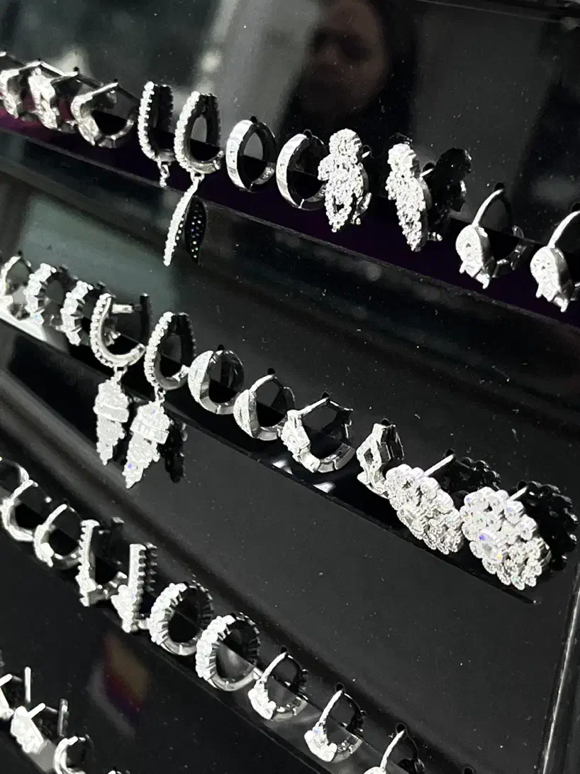 گوشواره نقره ۹۲۵ زنانه و گوشواره دخترانه|جواهرات|اصفهان, مصلی|دیوار