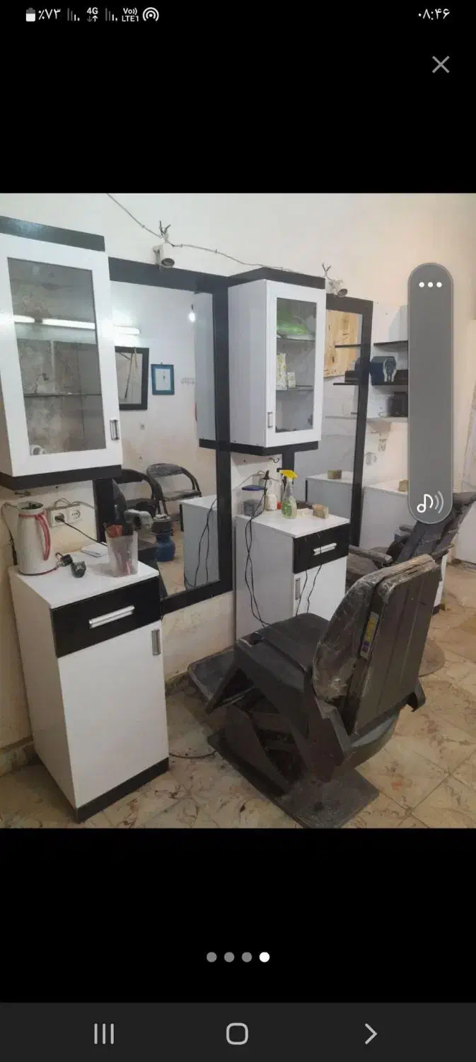 دکور آرایشگاه ام دی اف|آرایشگاه و سالنهای زیبایی|فاضل آباد, |دیوار