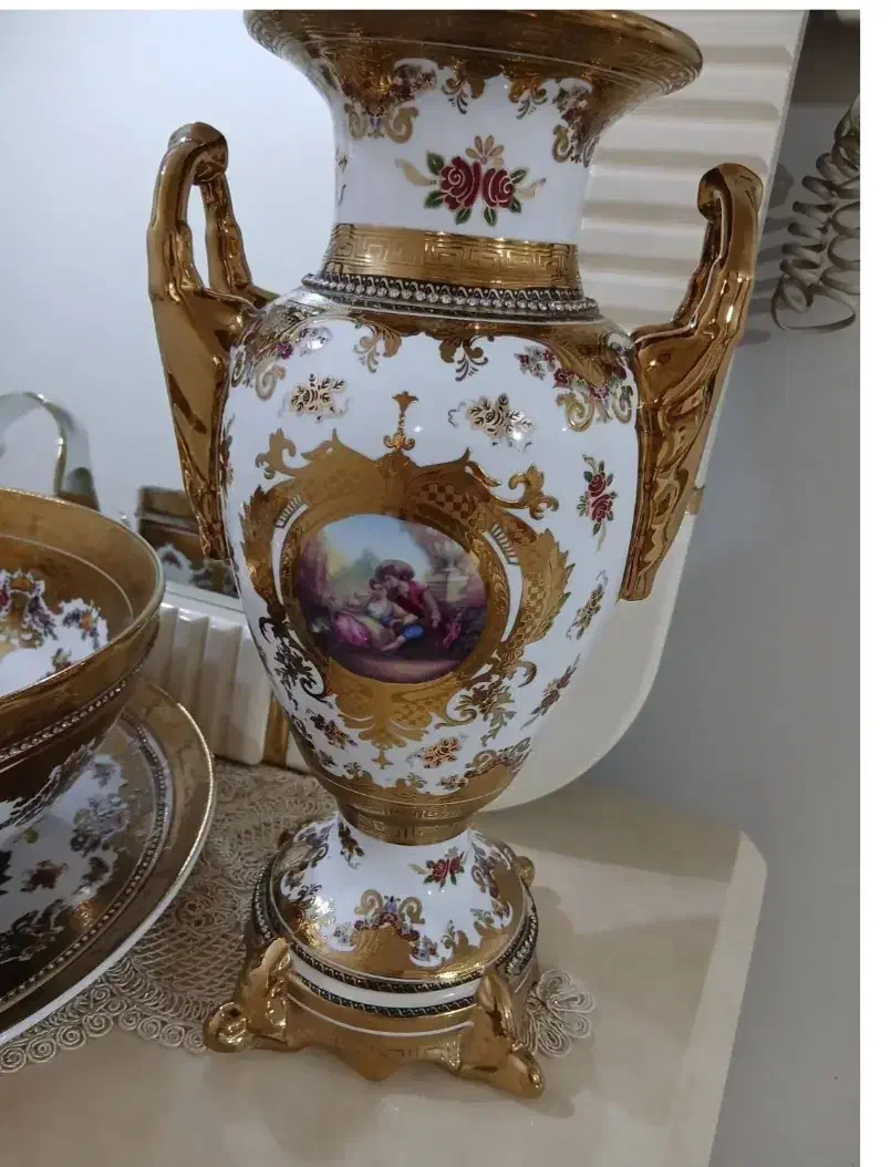 سرویس آنتیک بسیار شیک مخصوص خاص پسند ها|صنایع دستی و سایر لوازم تزئینی|اهواز, کیانپارس |دیوار