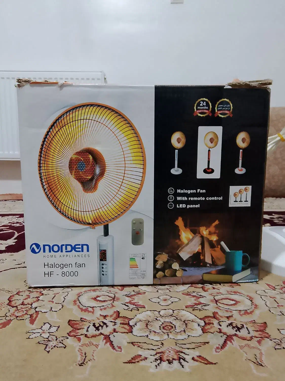 پنکه بخاری...نونو|بخاری، هیتر، شومینه|شاهین‌شهر, مسکن مهر|دیوار