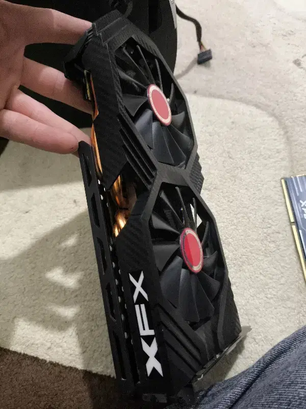 گرافیک xfx rx 580 8g|قطعات و لوازم جانبی رایانه|مریوان, |دیوار
