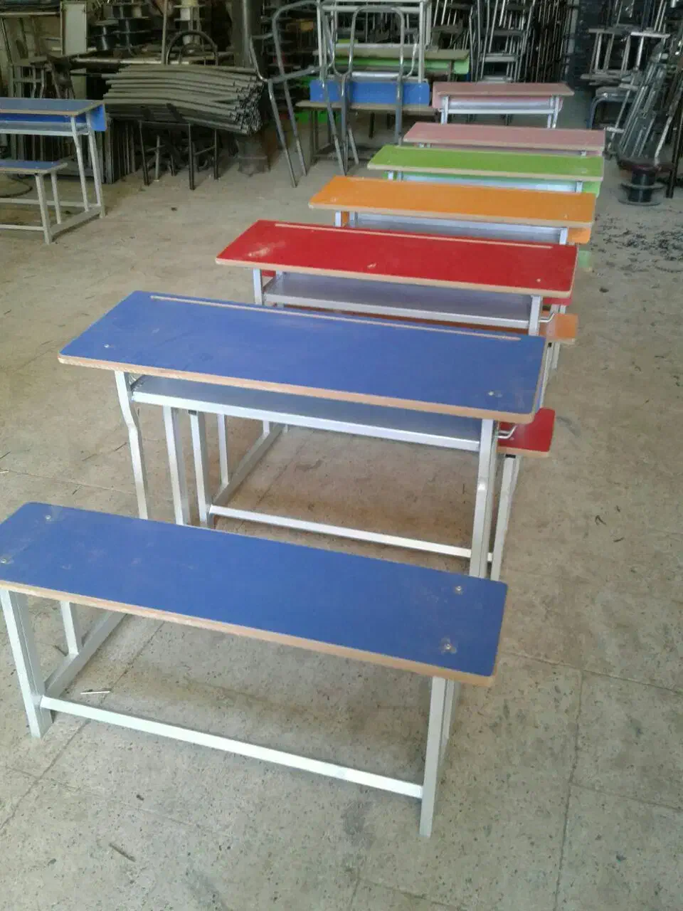 نیمکت مداد رنگی|صندلی و نیمکت|مشهد, شفا|دیوار