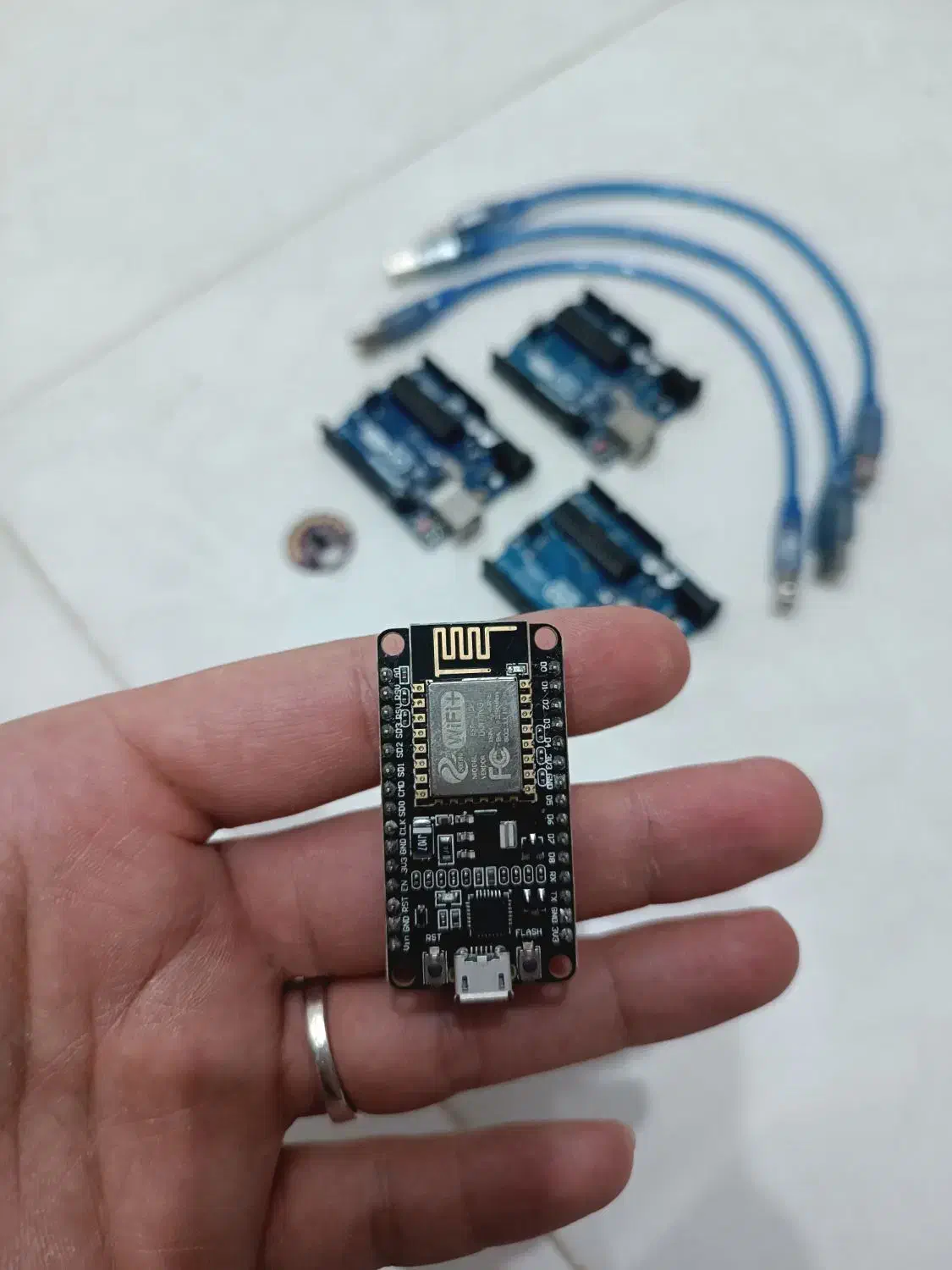 برد آردوینو و برد (WiFi)Node MCU|قطعات و لوازم جانبی رایانه|دورود, |دیوار