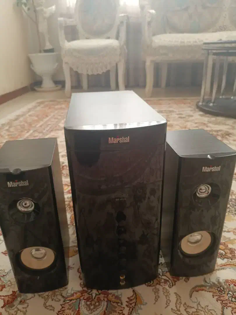 دی وی دی، باند، اسپیکر سالم مارک مارشال|سیستم صوتی خانگی|کرمانشاه, |دیوار