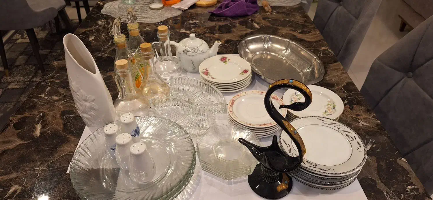 ظروف پذیرایی ودگوری|ظروف سرو و پذیرایی|گرگان, |دیوار