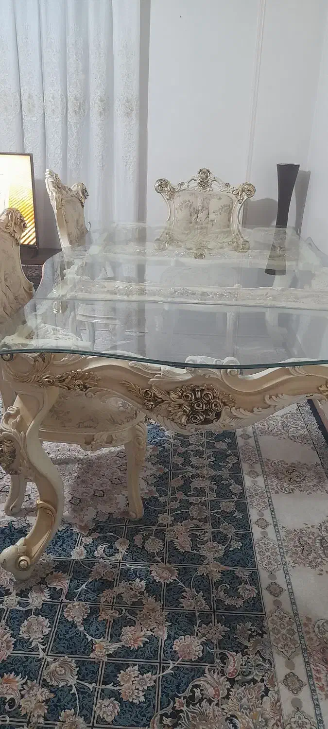 میز نهارخوری|میز و صندلی غذاخوری|پرند, فاز ۶|دیوار