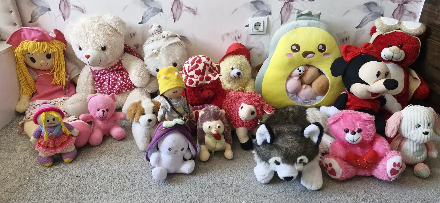 ۱۸عروسک درحدنو|اسباب‌‌بازی|شیراز, شهرک پرواز|دیوار