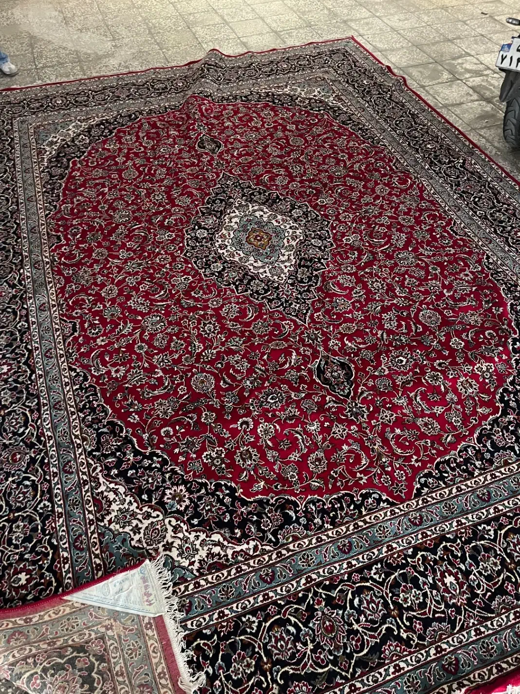 فرش ۱۲ متری کاشان|فرش|گرگان, |دیوار