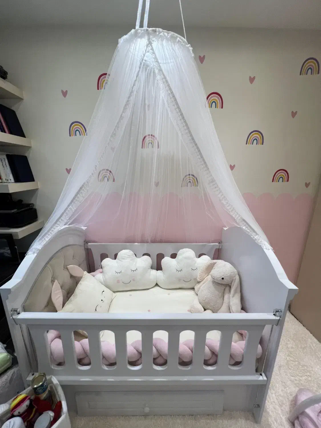 تخت کودک کشودار|تخت و صندلی بچه|نوشهر, |دیوار