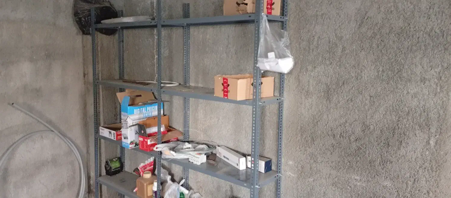 قفسه فلزی|کتابخانه، شلف، قفسه‌های دیواری|آق قلا, |دیوار