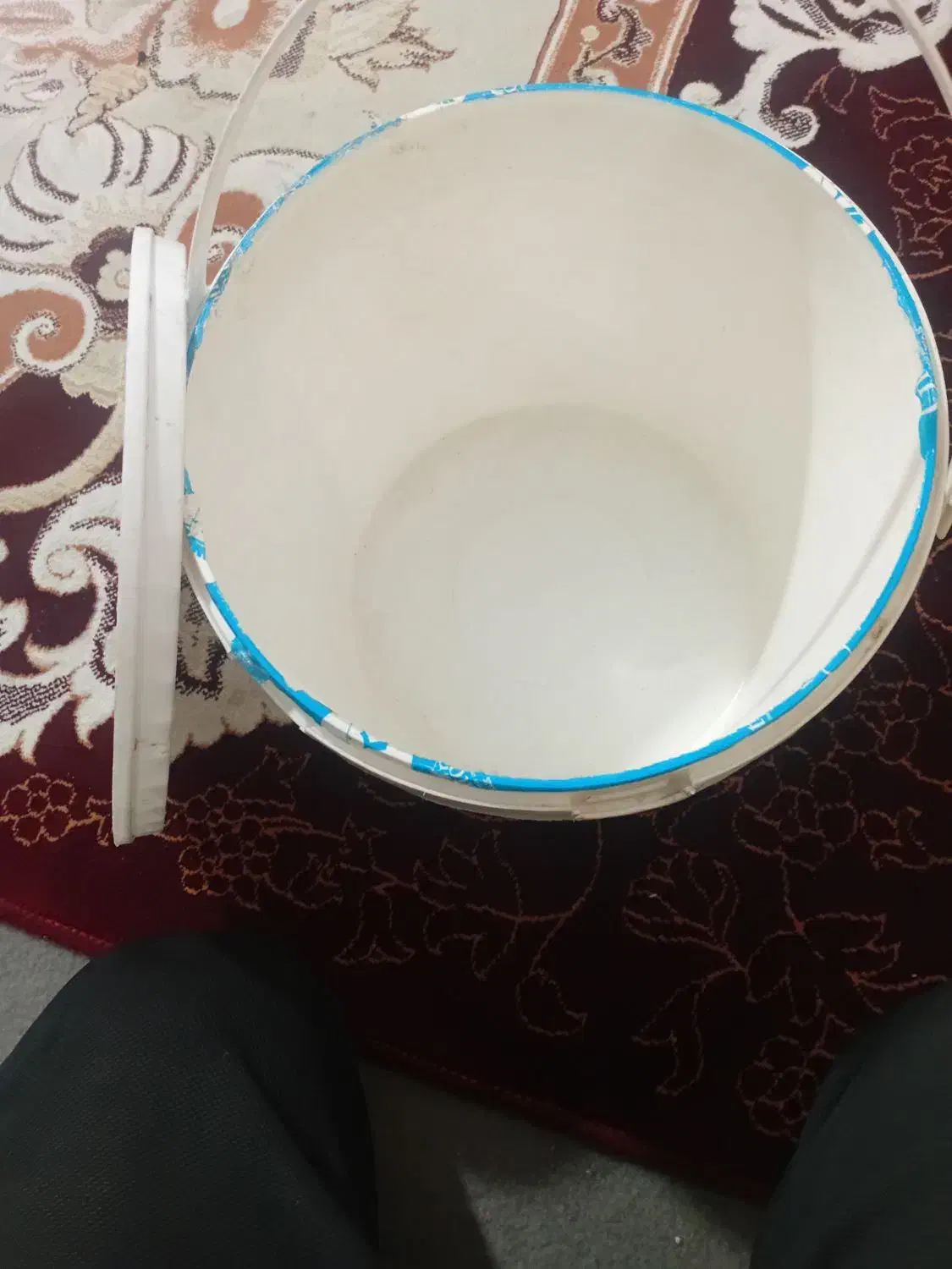 سطل|ظروف نگهدارنده، پلاستیکی، یک‌بارمصرف|زالیان, |دیوار