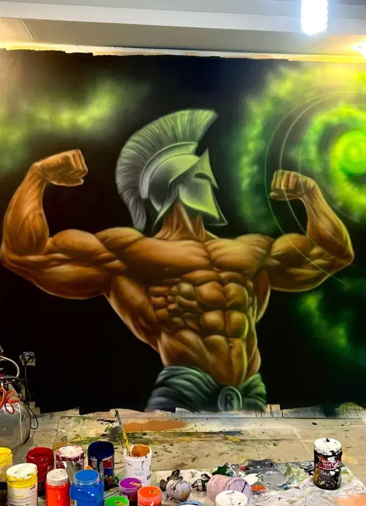 مجری انواع نقاشی دیواری / بلک لایت/دیوارنویسی|تابلو، نقاشی، عکس|رباطکریم, رباطکریم|دیوار