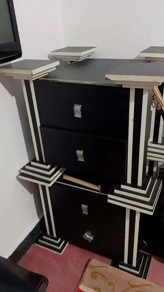 تختخواب همراه پاتختی|تخت و سرویس خواب|بوکان, |دیوار