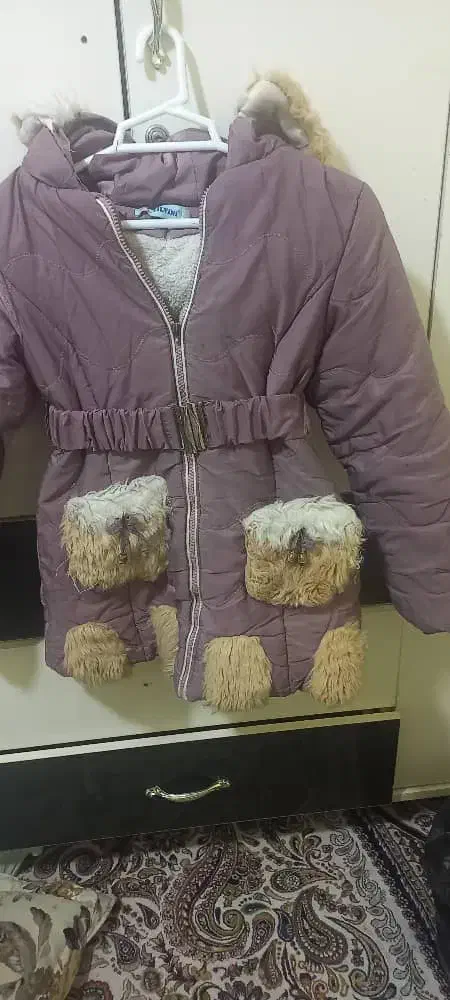 دوتا کاپشن سایز ۱۰تا ۱۳ سال  دوتا باهم ۵۰۰|کفش و لباس بچه|کرمان, |دیوار