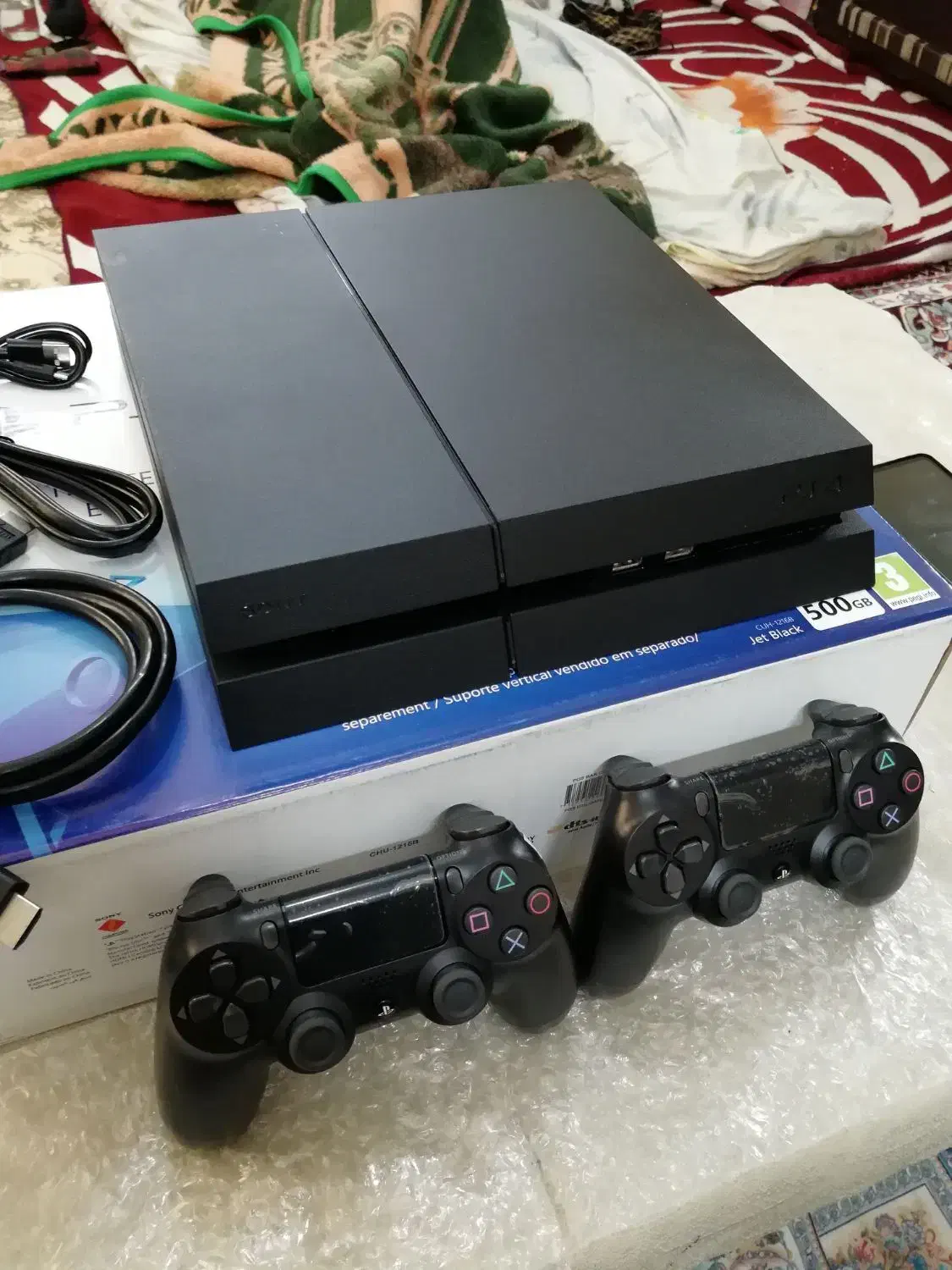 پلی۴ سری ۱۲۱۶ ۲دسته فول بازی۲۰۲۶ جدید ps4 Fat 500|کنسول، بازی ویدئویی و آنلاین|تهران, یافت آباد جنوبی|دیوار