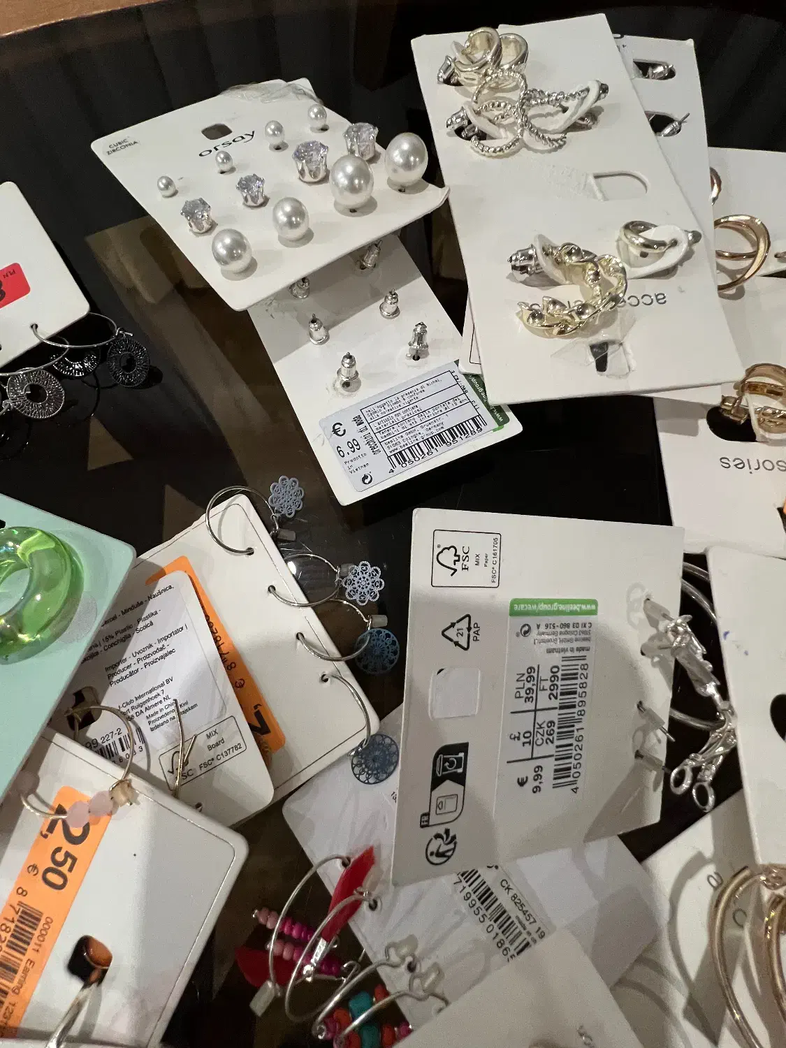 گوشواره بدل،|بدلیجات|کیش, |دیوار