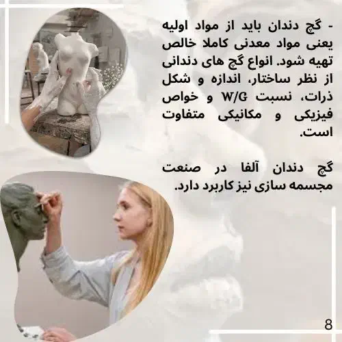 گچ آلفا دندانپزشکی و مجسمه سازی|پزشکی|تهران, گاندی|دیوار