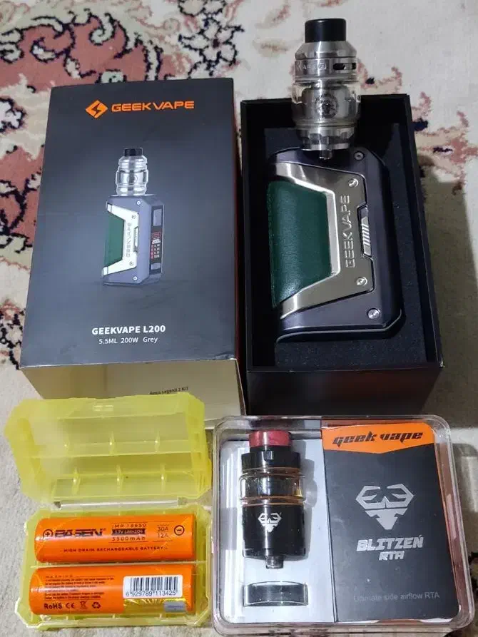 گیگ ویپ L200با کلگی اتومایزر دستی|زیورآلات و اکسسوری|کرج, اصفهانیها|دیوار