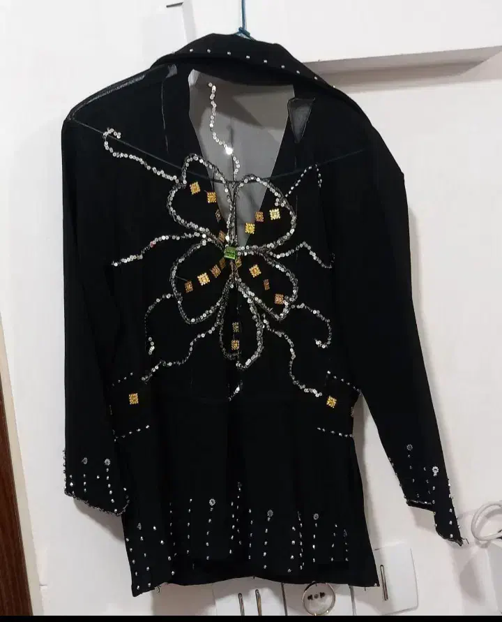 مانتوکتی پالتوچرم کت دامن سنگدوزی شده پیراهن مجلسی|لباس|پاکدشت, خاتون آباد|دیوار