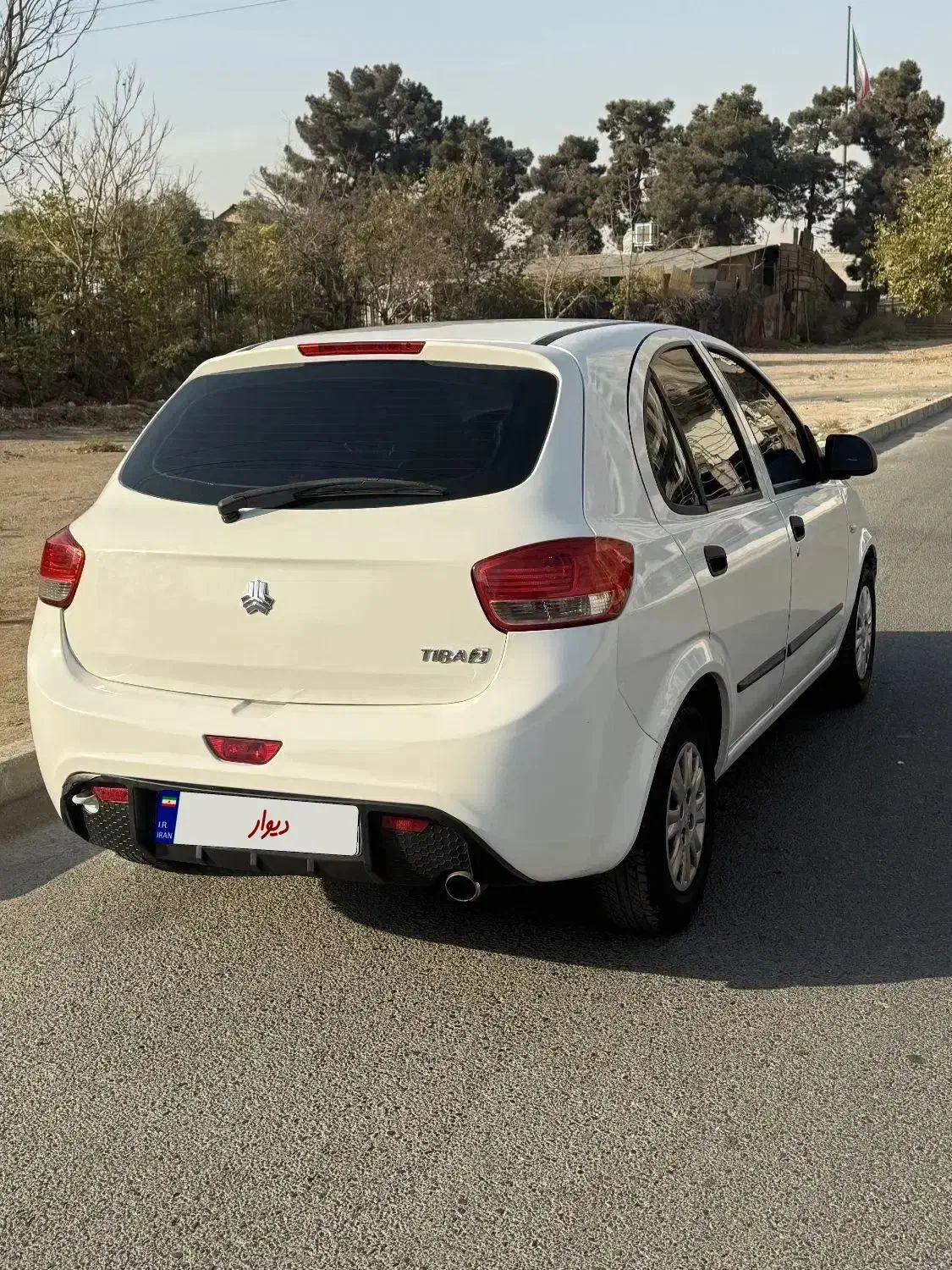 تیبا دو سفید در حد|خودرو سواری و وانت|ری, دولت‌آباد|دیوار