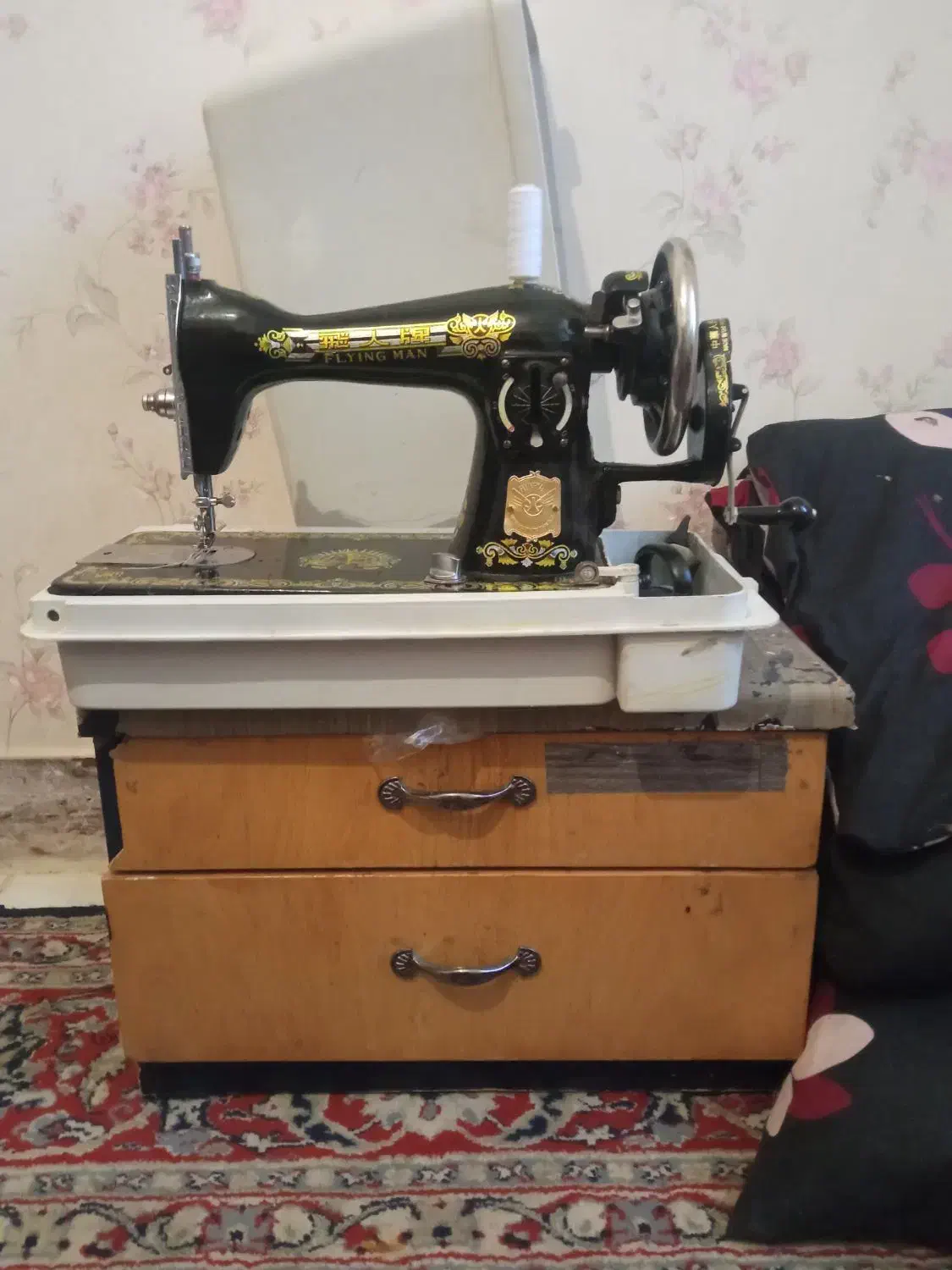 دوزندگی وچرخ خیاطی|چرخ خیاطی و ریسندگی|اسفراین, |دیوار