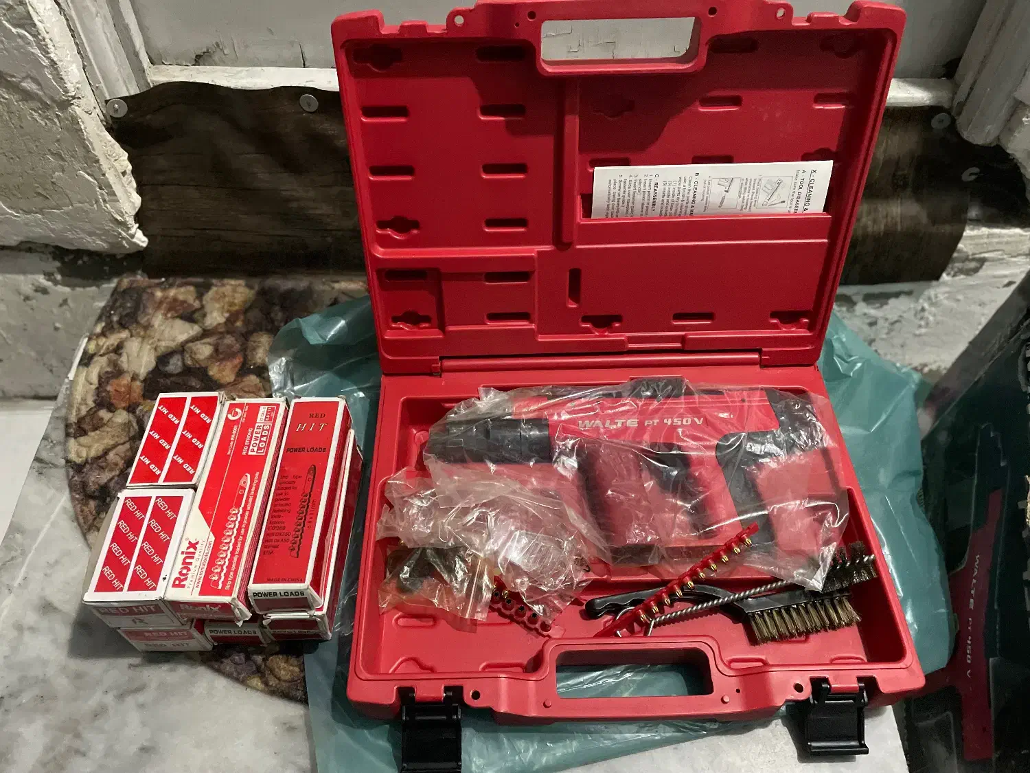 تفنگ میخکوب والتی|ابزارآلات|رشت, توشیبا|دیوار