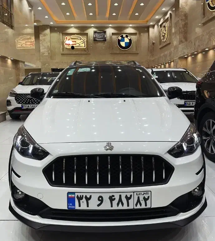 اطلس سفیدمشکی دنده/اتومات با سانروف صفر تحویل روز|خودرو سواری و وانت|تهران, شهرآرا|دیوار