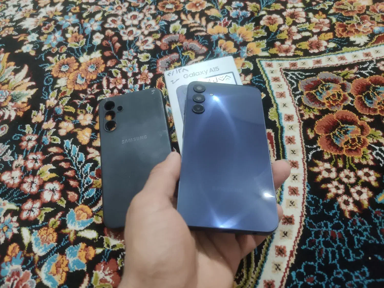 سامسونگ A15 سالم و تمیز در حد نو حافظه ۱۲۸ گیگ|موبایل|مشهد, شهید علی محمدی|دیوار