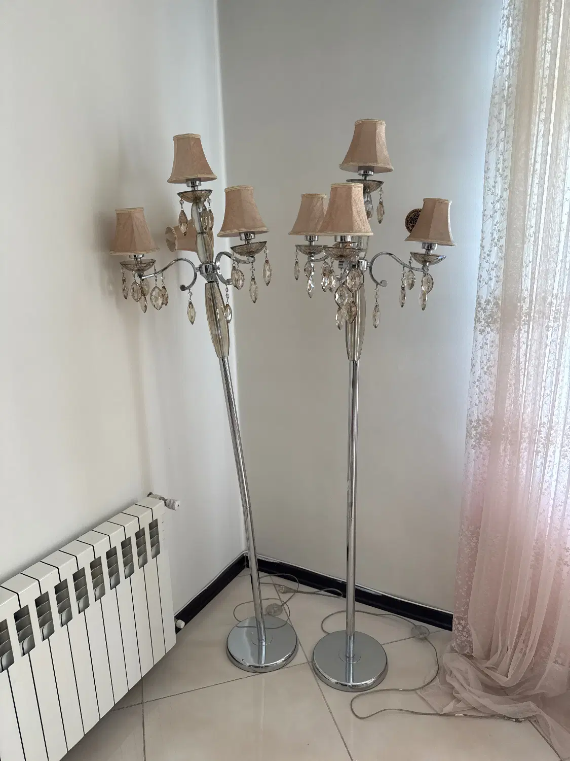 لوستر آباژور دو عدد|لوستر و چراغ آویز|کرج, گوهردشت|دیوار