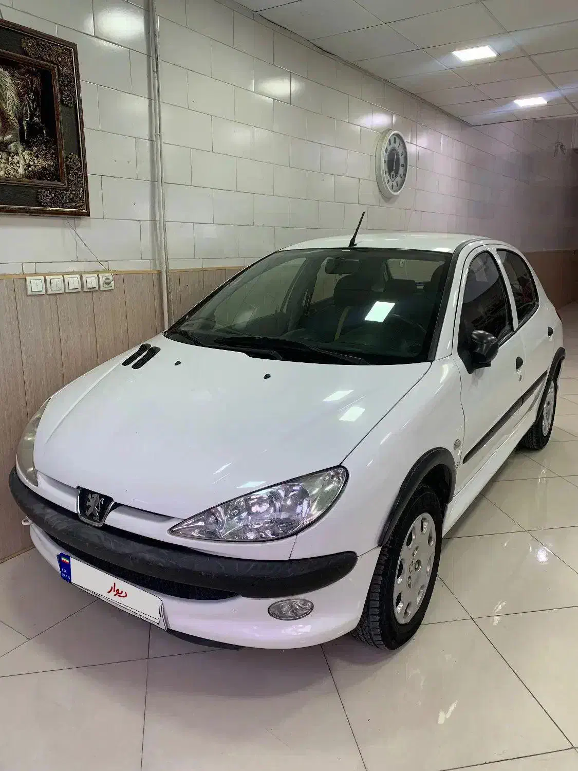 ۲۰۶تیپ۲ تمیز و کم کار فوری|خودرو سواری و وانت|ساوه, |دیوار