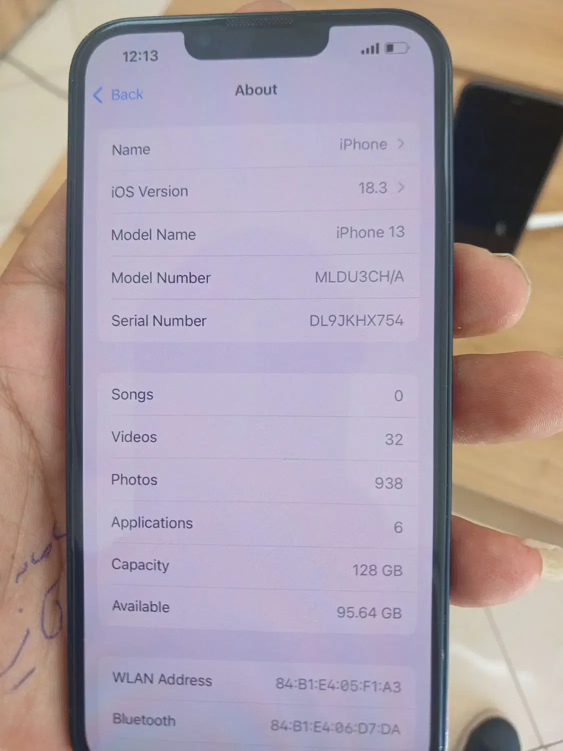 گوشی ایفون ۱۳ نرمال ۱۲۸|موبایل|کاشان, کارگر|دیوار