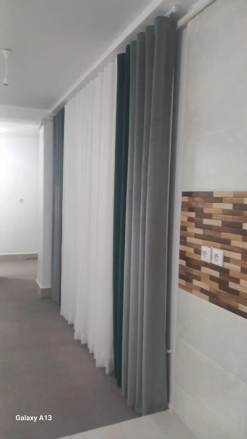 پرده مخمل مینیمال|پرده، رانر، رومیزی|شوشتر, |دیوار