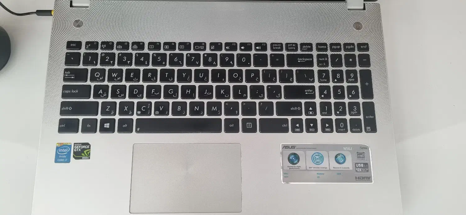 لب تاپ Asus N56JK|رایانه همراه|تهران, ونک|دیوار