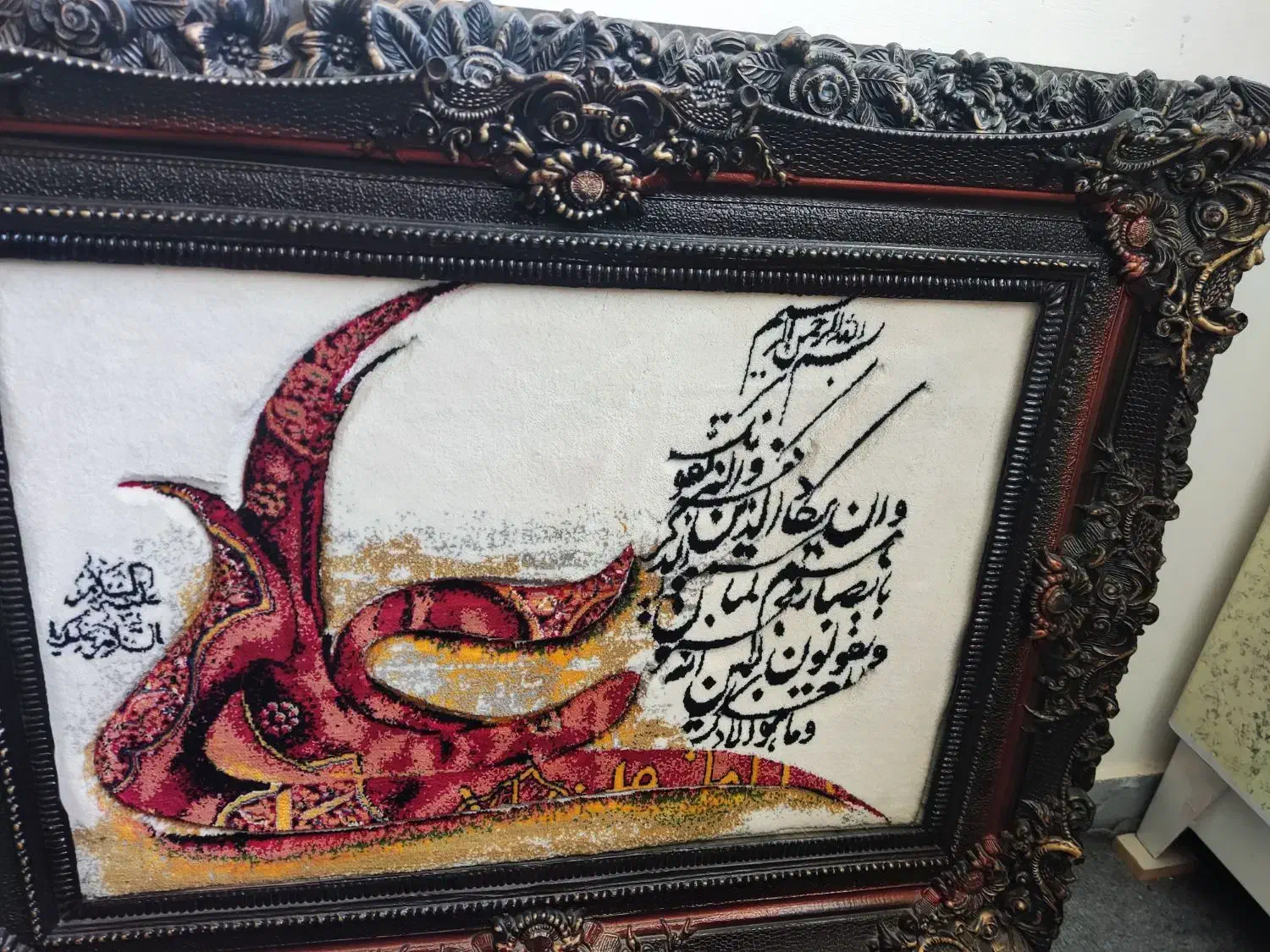 ۳ عدد تابلو فرش ماشینی|تابلو فرش|کرمانشاه, |دیوار