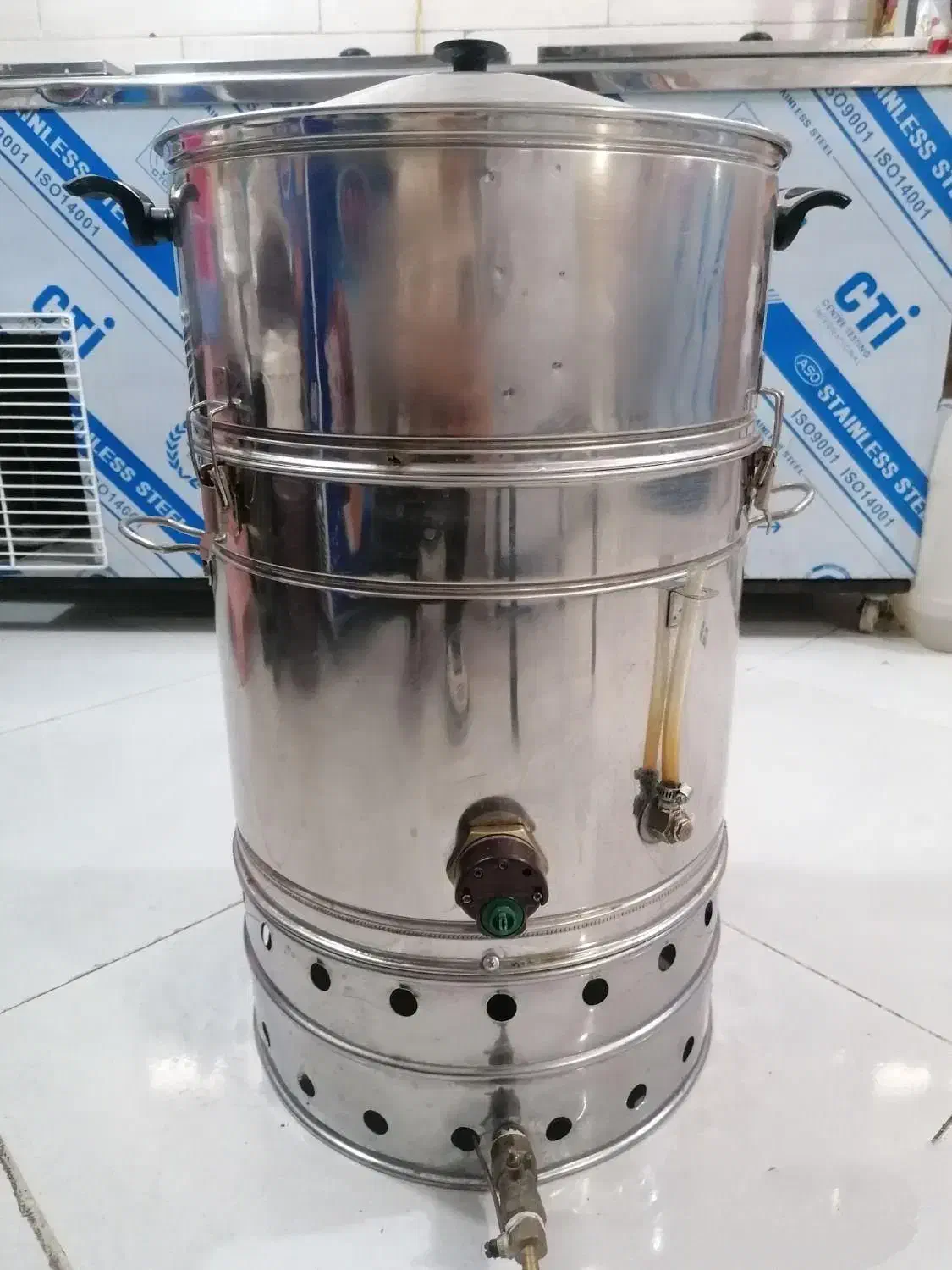 دیگ ذرت بزرگ / دیگ بخار پز|فروشگاه و مغازه|اصفهان, ارداجی|دیوار