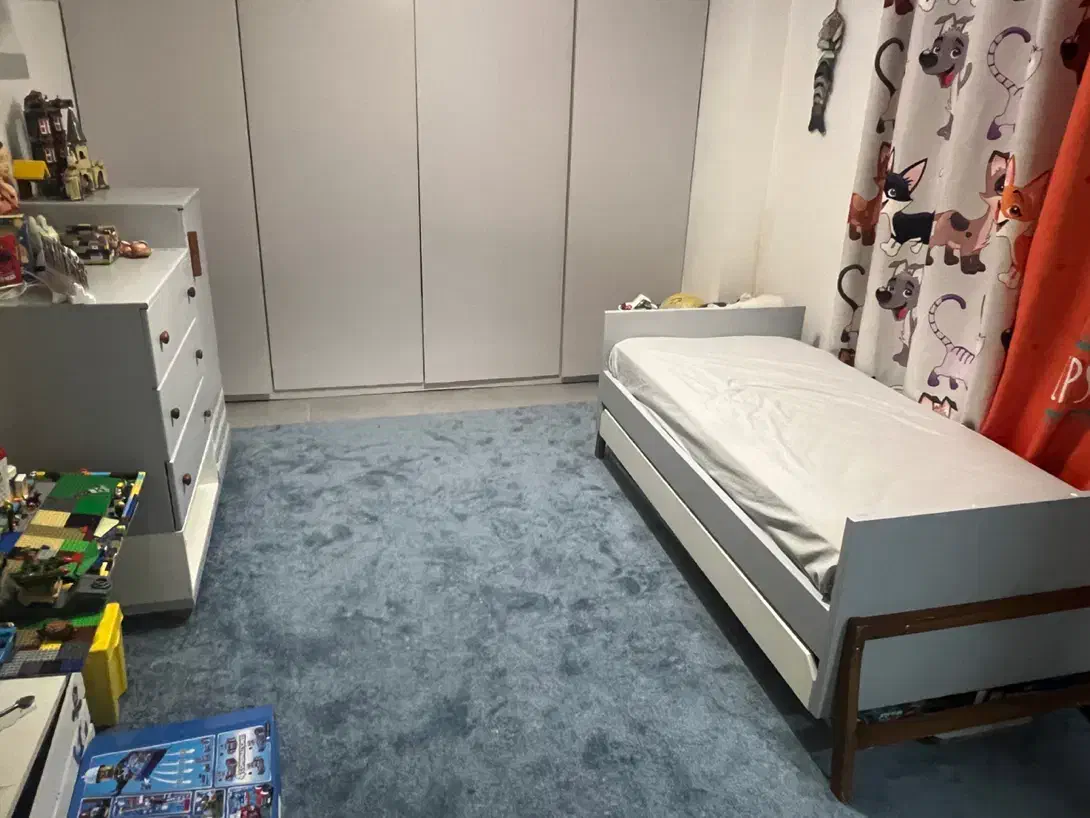 تخت و دراور کودک|اسباب و اثاث بچه|آمل, |دیوار