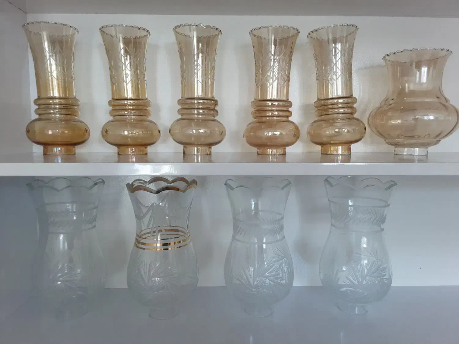 شیشه اباژور|چراغ خواب و آباژور|خوی, |دیوار