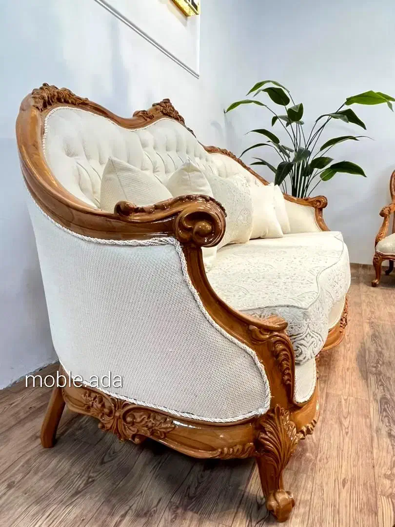 مبل (مدل بردو)سلطنتی کلاسیک کد۸۸|مبلمان خانگی و میز عسلی|رشت, بازار|دیوار