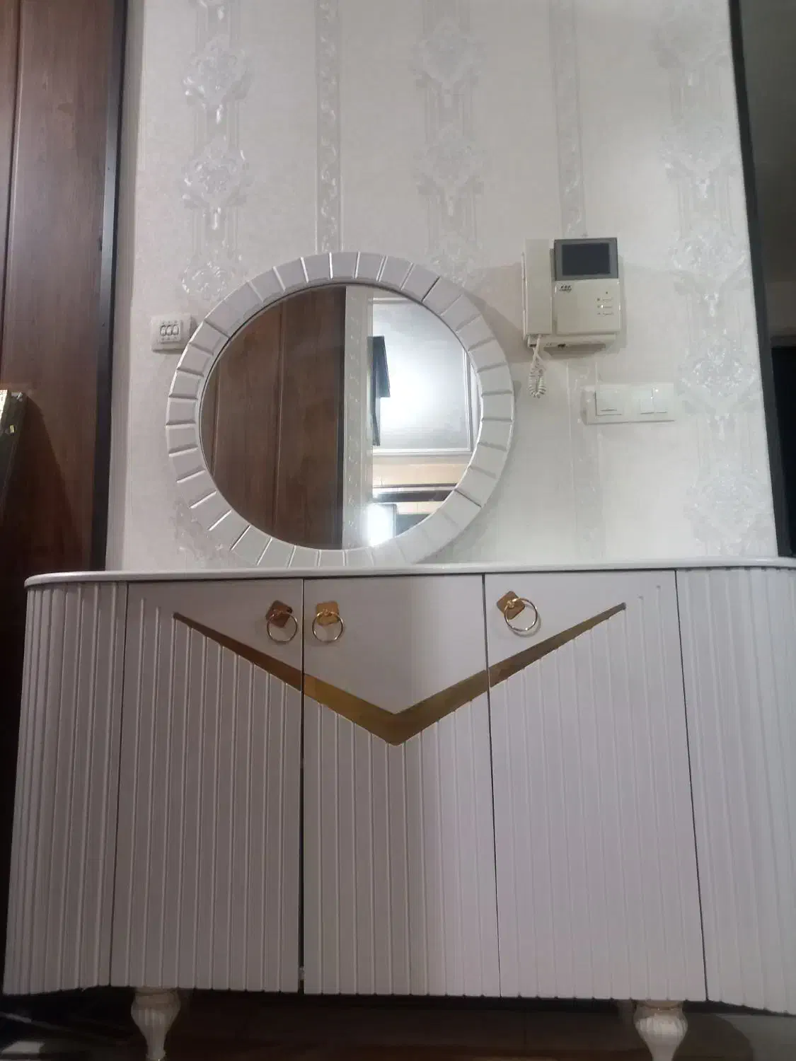 ست اینه کنسول با میز|بوفه، ویترین، کنسول|شیراز, شاه قلی بیگی|دیوار