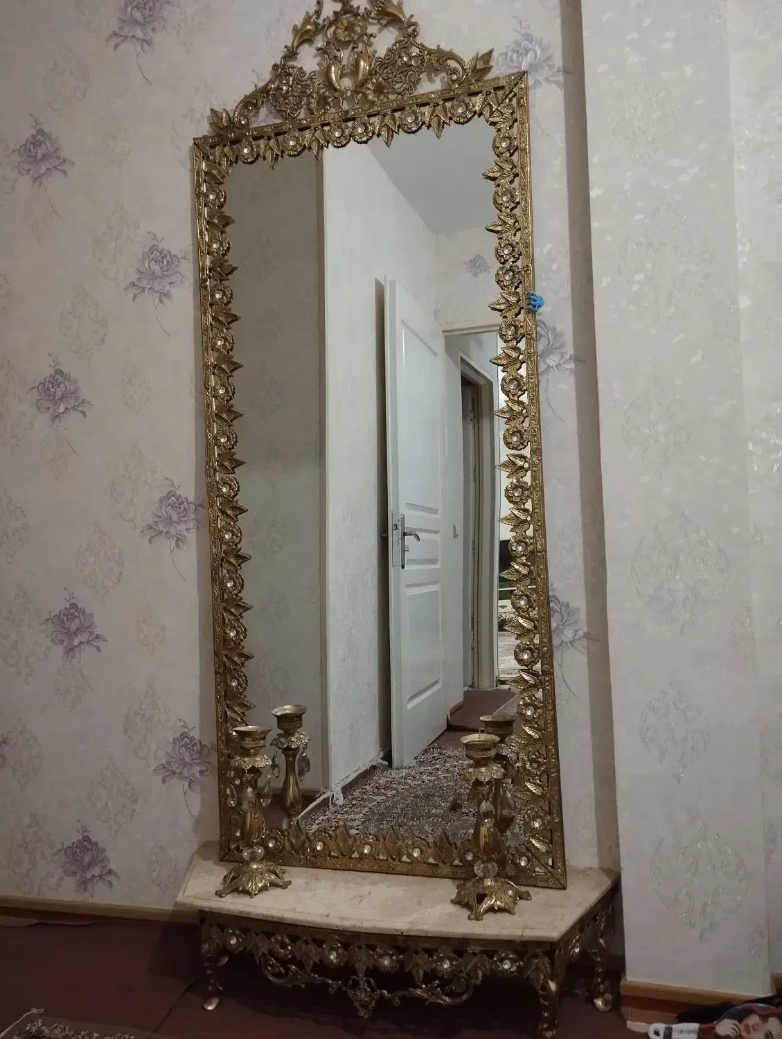 آیینه قدی برنز|آینه|سهند, |دیوار