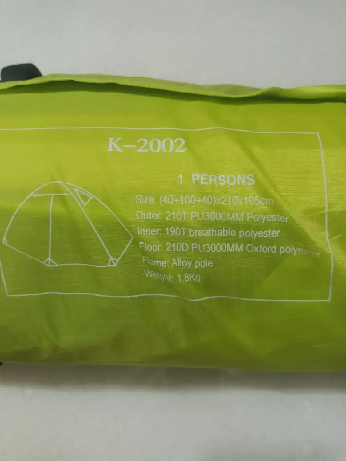 چادر کوهنوردی  تک نفره دو پوش   پکینیو اصل|کوهنوردی و کمپینگ|میانه, |دیوار