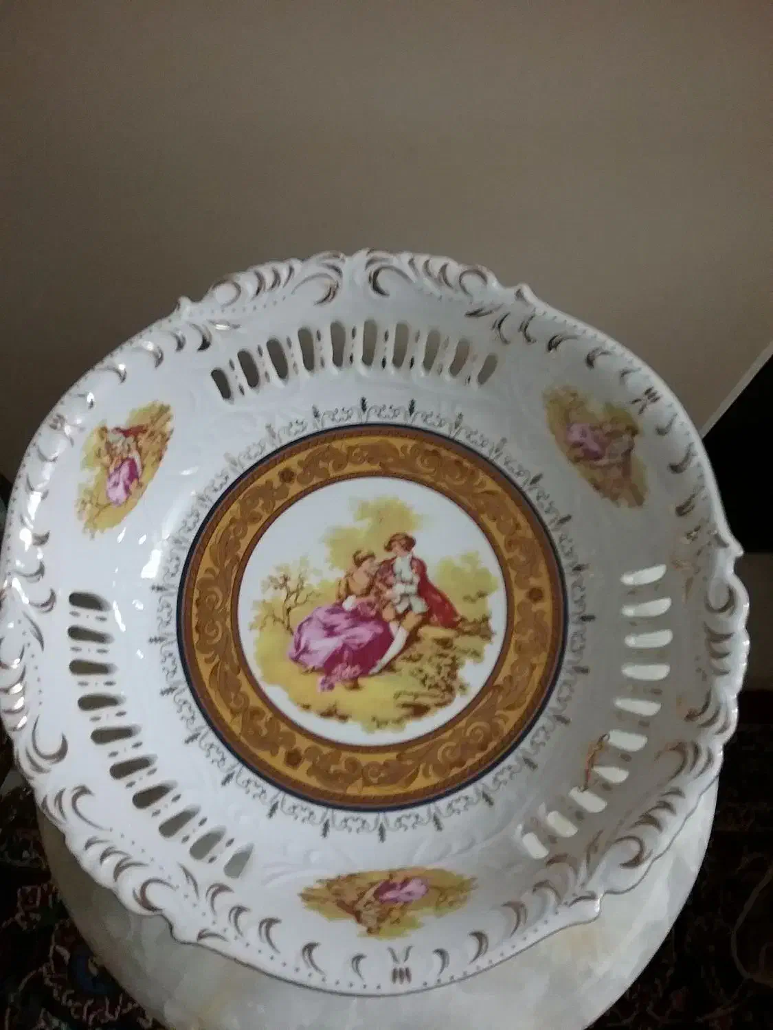 میوه خوری پایه دار لردشید قدیمی نو|ظروف سرو و پذیرایی|تهران, منیریه|دیوار